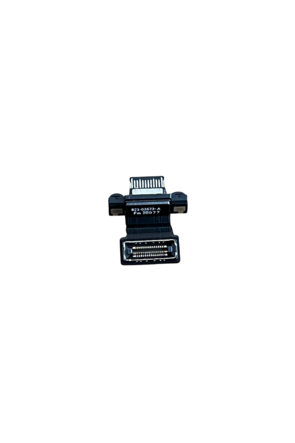 821-03673-A Type-C Board or USB-C Port Connector Flex Cable for Apple MacBook Air 13 inch M2 A2681 Mid 2022 and M3 A3113 2024 Black.