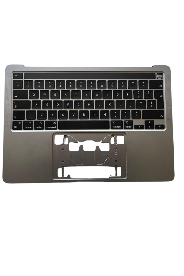 A2338 Top case for Apple MacBook Pro 13 inch Retina A2338 M1 Touch Mid 2020 Space Grey.