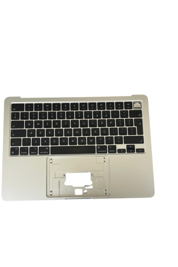 A2681 Top Case with Keyboard for Apple MacBook Air 13 inch M2 Mid 2022 Starlight.
