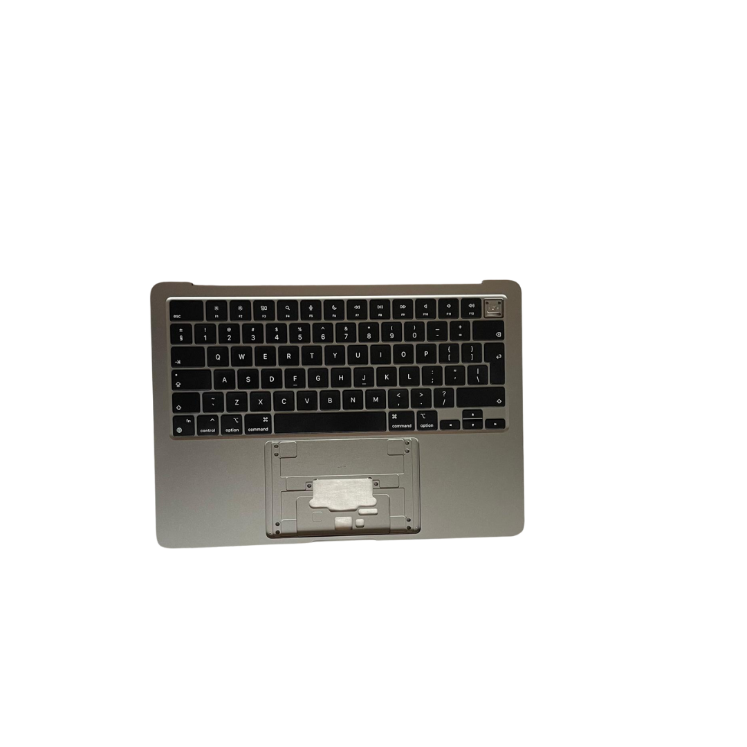 A3113 Keyboard top Case for Apple MacBook Air 13 inch M3 Mid 2024 Space Grey