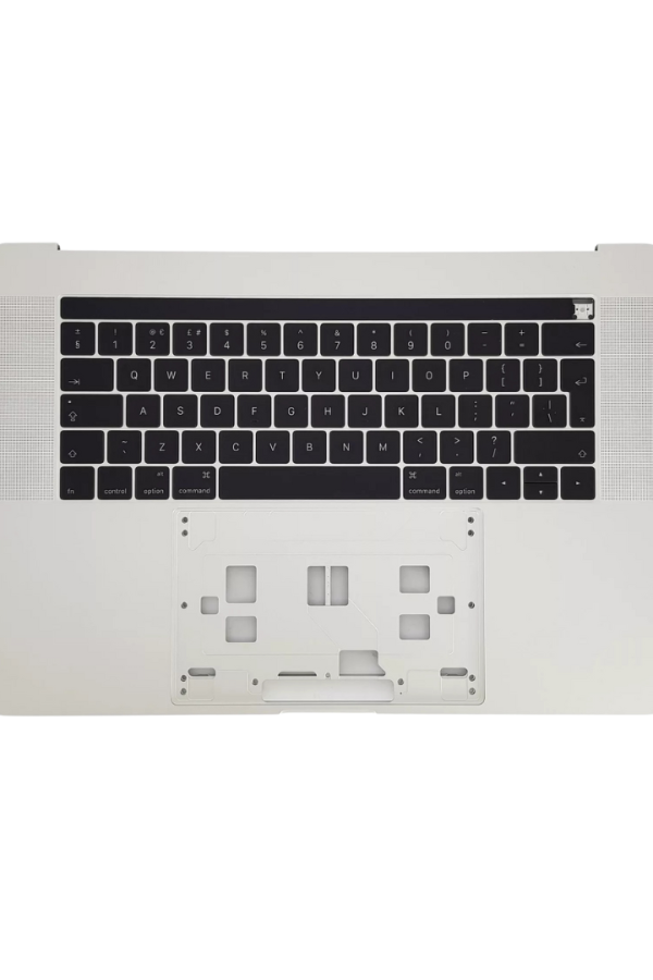 A1707 Keyboard Top Case for Apple MacBook Pro 15 inch Touch Bar A1707 late 2016 to Mid 2017 SILVER