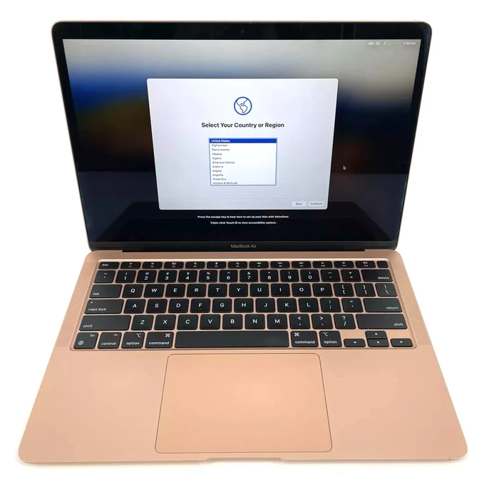 【美品】MacBook Air 2020_M1/8GB/256GB_GLD MacBook Air M1 chip 2020 13 Inch 8GB 256SSD Brand-New | All