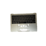 A1708 Top case with Keyboard for Apple MacBook Pro 13 inch Retina Non Touch Bar A1708 late 2016 to Mid 2017 Silver.