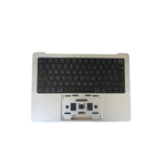 A2918 Top Case with Keyboard for Apple MacBook Pro 14 inch M3 A2918 late 2023 Silver.
