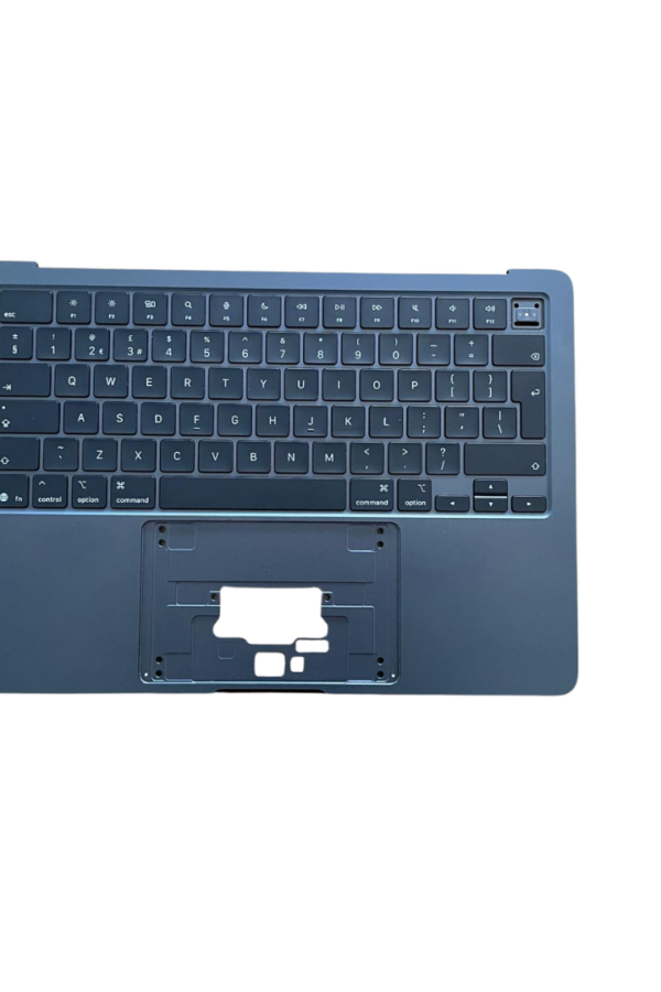 A3240 UK Keyboard Top Case for Apple MacBook Air 13 inch M4 Early 2025 Midnight Blue.