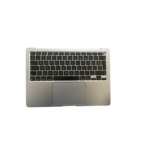 A2337 Complete Top Case with Keyboard Battery Trackpad Speakers and USB-C Port for Apple MacBook Air 13 inch M1 Late 2020 Space grey.