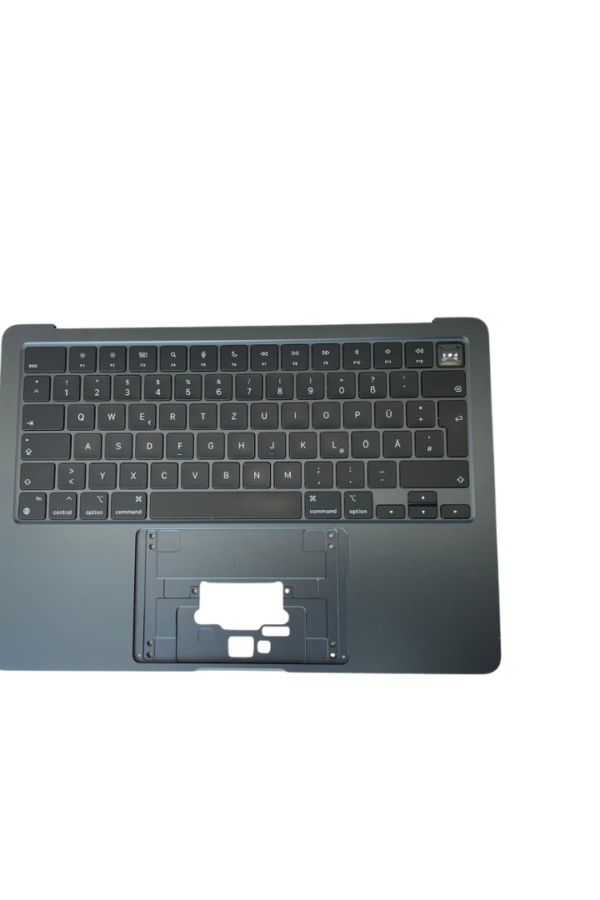 German A2681 Top case with Keyboard for Apple MacBook Air 13 inch M2 Mid 2022 Midnight or Dark Blue.