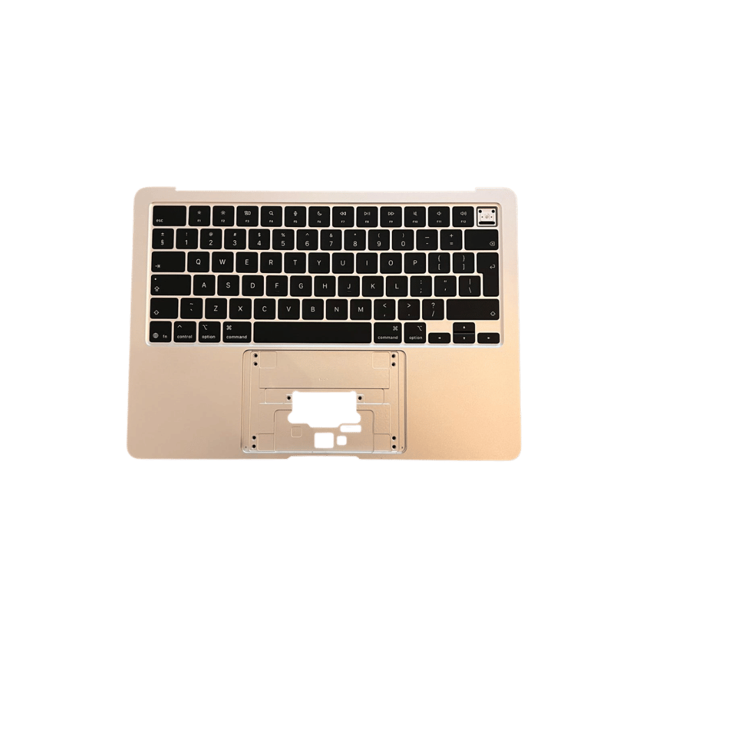 A3240 UK Keyboard Top Case for Apple MacBook Air 13 inch M4 Early 2025 Starlight.
