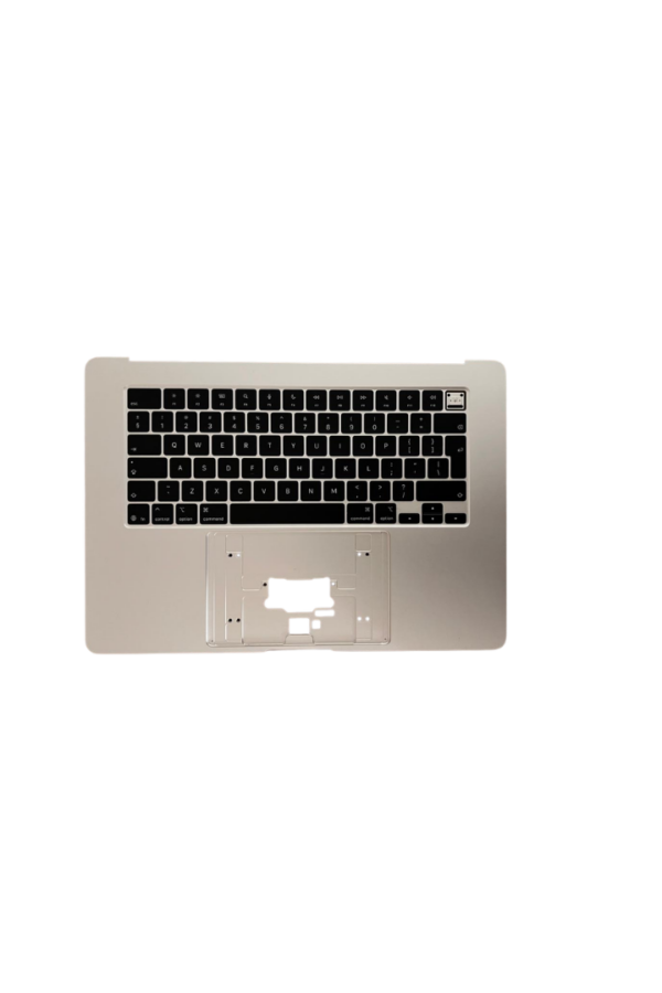 A3241 Top Case for Apple MacBook Air 15 inch M4 A3241 EMC 8782 Starlight.