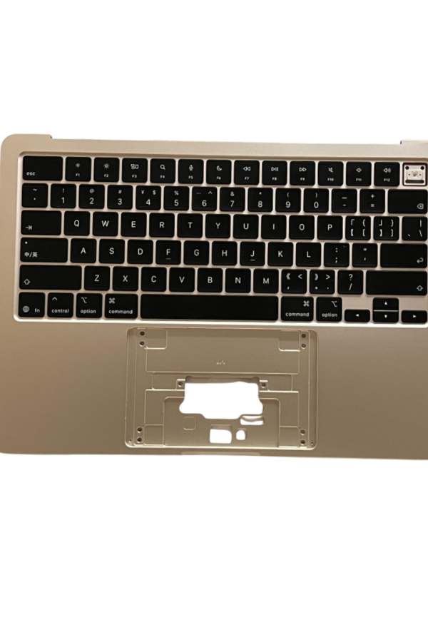 A3240 US Keyboard Top Case for Apple MacBook Air 13 inch M4 Early 2025 Starlight.